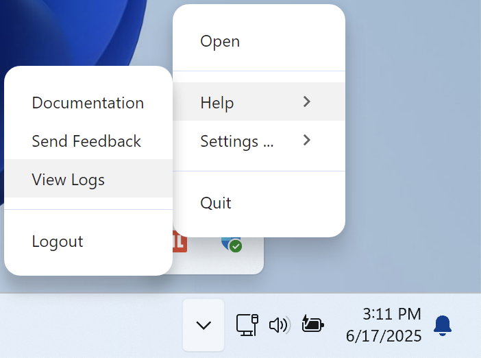Windows logs